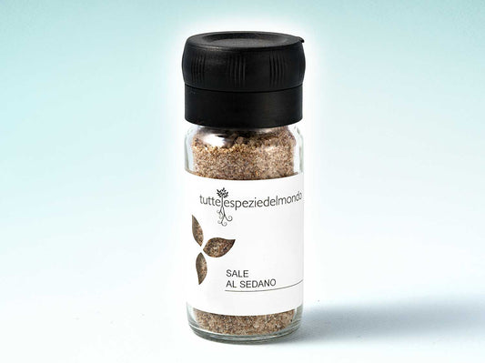 Sale di sedano - Sale di sedano - Barattolo con tappo macinino 90g